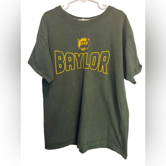 Waco Baylor Bears Kids Green T-Shirt Large - Picture 1 of 4